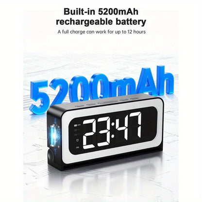 2K WiFi Clock Camera for Home, 5GHz & 2.4GHz Dual Band Wireless Indoor Security Camera, Nanny Cam Baby Monitor Dog Camera, Full Color Night Vision, Motion Detection, Two-Way Talk, Hidden Design