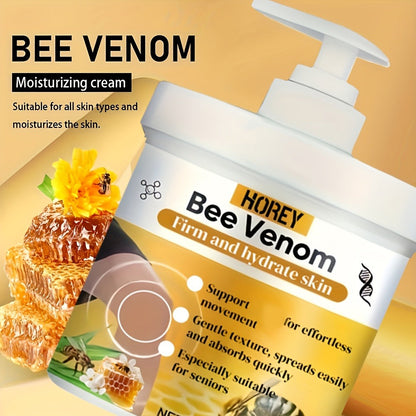 Body Cream HOIREY Bee Venom 100g Pump Jar with Label for External Knee Arm Leg and Shoulder Application