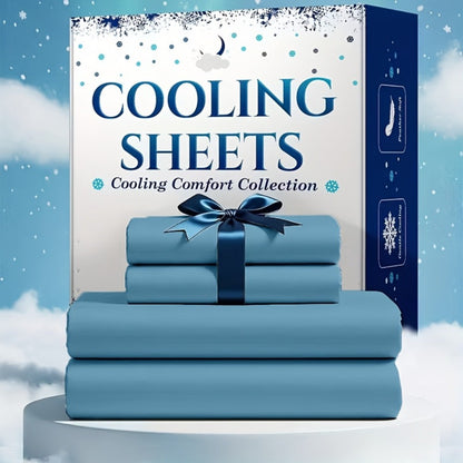 Bed Sheet Set Soft Breathable Cooling Microfiber Fitted & Flat Sheets with Deep Pockets – Wrinkle Free Hotel Luxury Bedding in Multiple Colors & Sizes