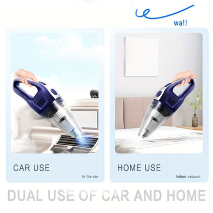 Wireless Car Vacuum Cleaner 5000PA - USB Charging, One-Click Dust Empty, 2000mAh Rechargeable, 40dB Low Noise, Portable Handheld Auto Vacuum for Cars, Home, Office & Pet Hair, 6 Colors