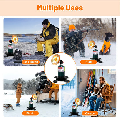 Propane Heater | Portable Camping Tent Ice Fishing Hunting Patio Garage