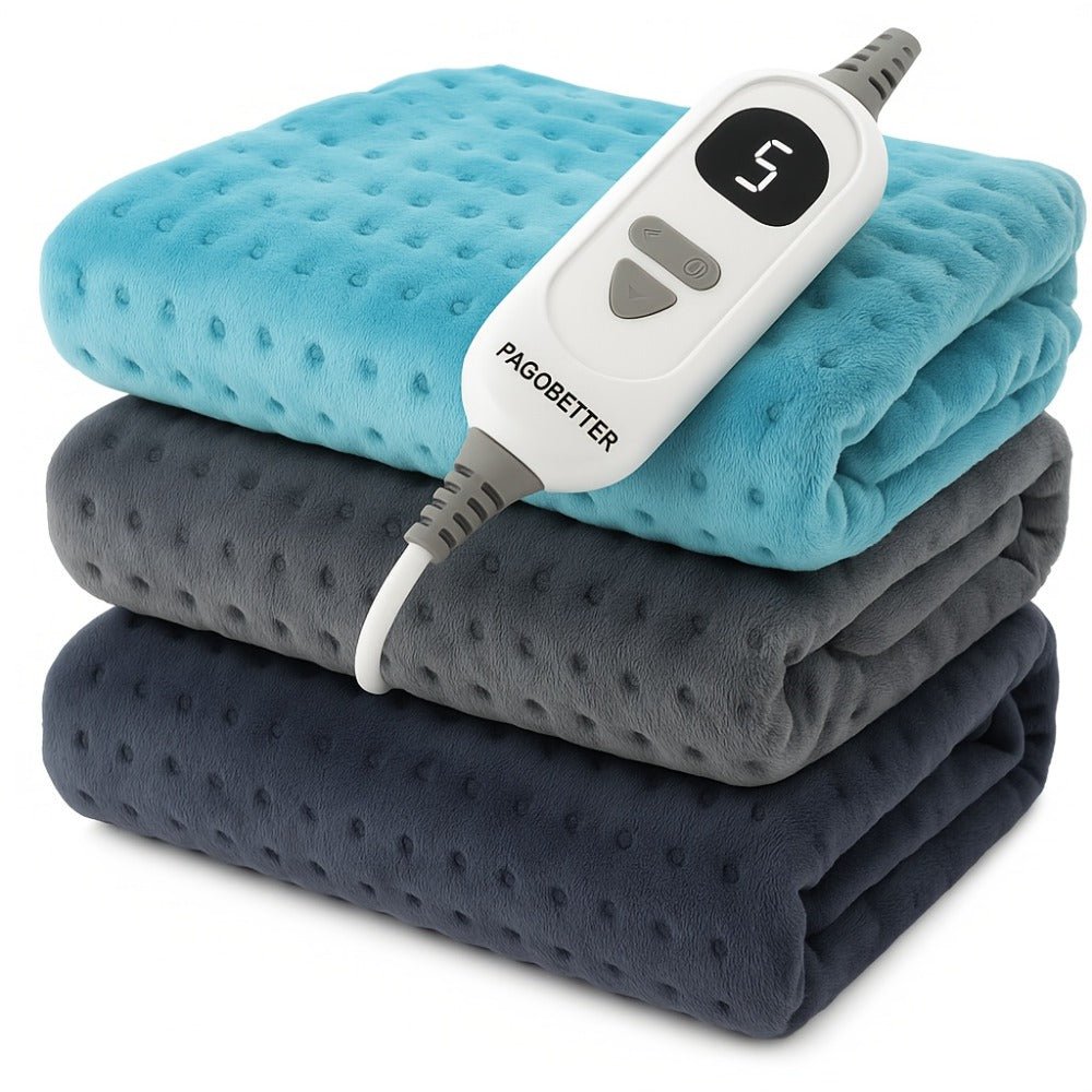 Heating Pad for Back & Neck Pain Relief – Ultra Soft Flannel, Fast Heating, Dry & Moist Heat, Auto Shut-Off, Machine Washable (Small 12x15in / Standard 12x24in / Large 17x33in)