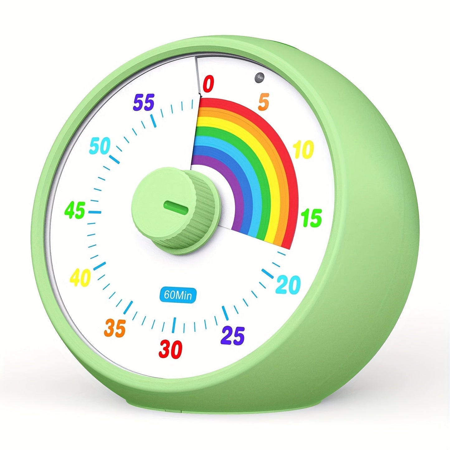 Visual Countdown Timer 60 Minute – Silent Operation Time Management Clock for Classroom, Office, Kitchen & Desktop, Multiple Colors Available