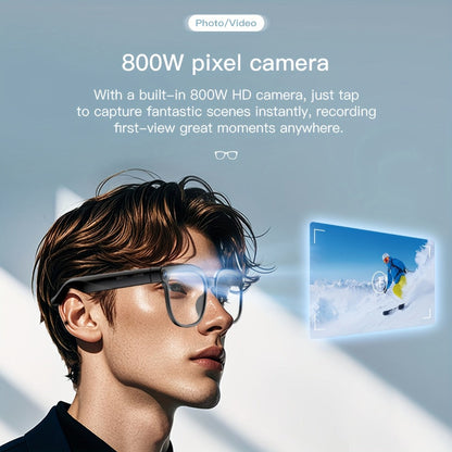 AI Camera Glasses 4K Recording & Real-Time Translation – 163 Languages, 8MP Wide-Angle FPV, 4GB Storage, Wireless Smart Glasses for Travel & Driving