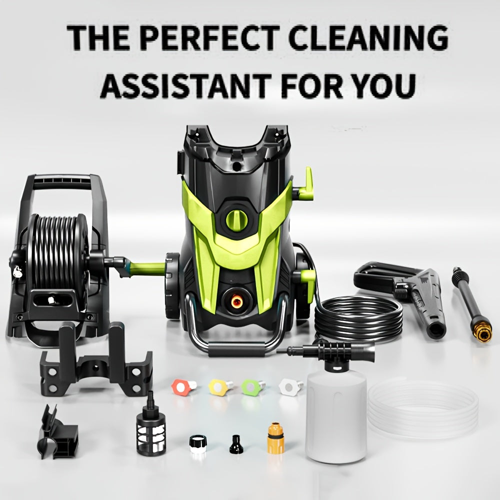 Electric Pressure Washer High PSI | Car Patio Fence Home Foam Cannon