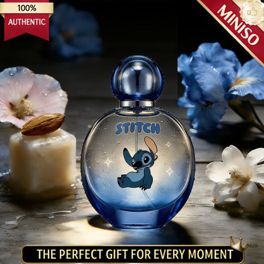 Couple Perfume Set Disney Stitch & Angel — Fresh Floral Natural Extract Fragrance 24-Hour Long Lasting | Stitch, Angie & Sample Styles | Gift for Couples & Disney Fans