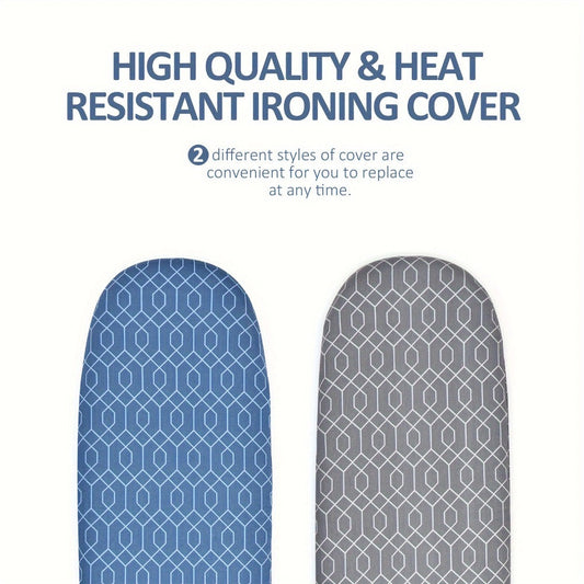 Foldable Ironing Board Tabletop, Portable Mini Ironing Board with Heat Resistant Cover & Non-Slip Feet, Small Folding Ironing Board for Home Laundry Room Dorm Apartment Travel Use, Space Saving Design
