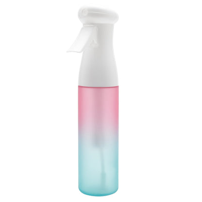 Gradient Spray Bottle with Trigger Top in Black, Pink or Purple Protected Colors for Home and Salon Use