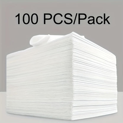 100-Piece Disposable Massage Table Sheet Set in White or Pink for Salon, Spa and Massage Bed Covers
