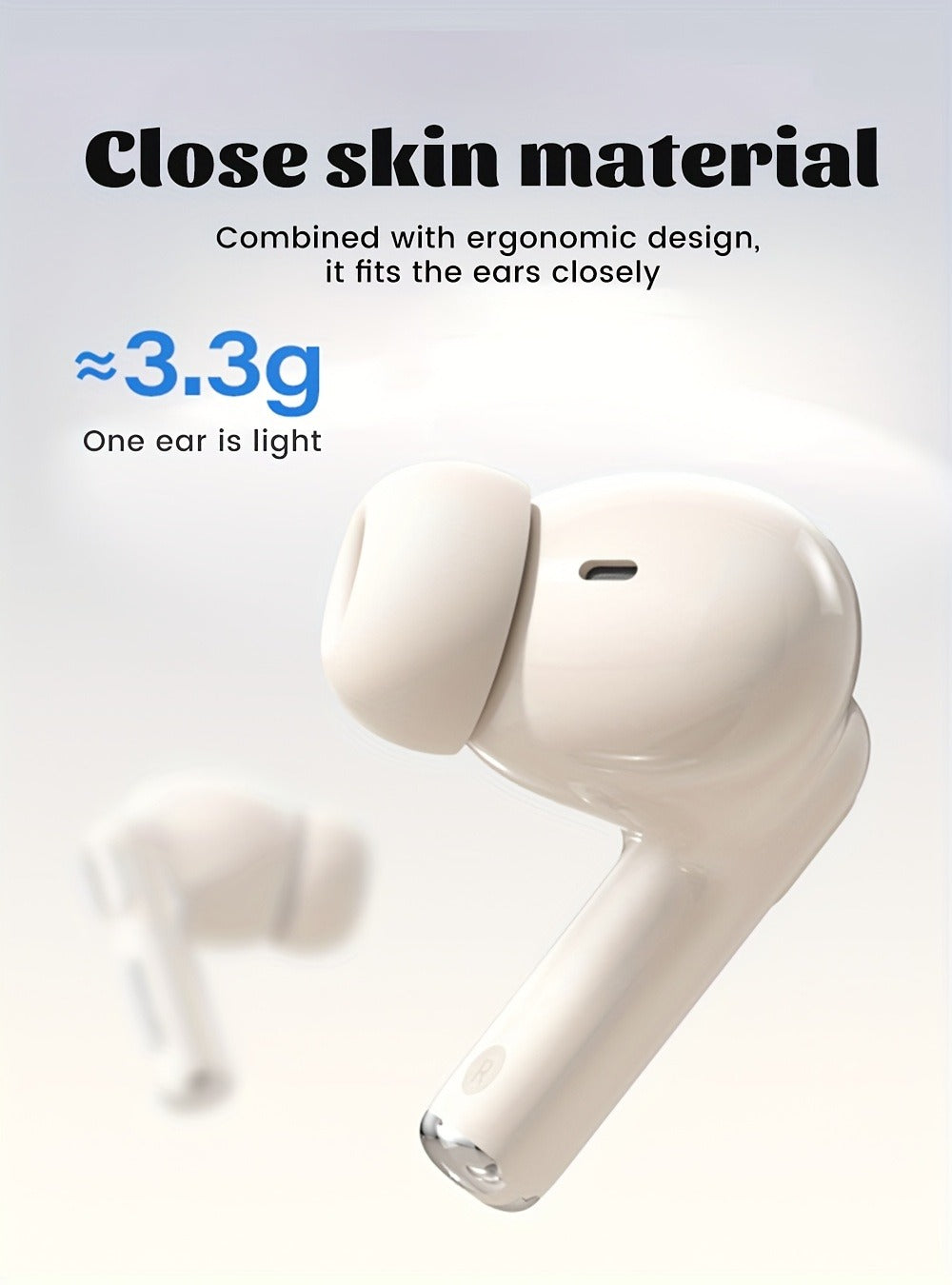 Wireless Earbuds Philips Bluetooth 6.0 Semi-Open Back with Long Battery and Noise Reduction