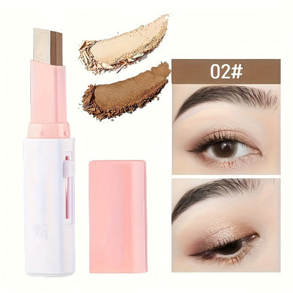 Dual-Color Eyeshadow Stick Set 6pcs Waterproof Smudge-Proof — Highly Pigmented Twist-Up Eye Shadow Pencil Kit, No Brush Needed Easy Blending Matte & Shimmer Eye Makeup for Women & Girls