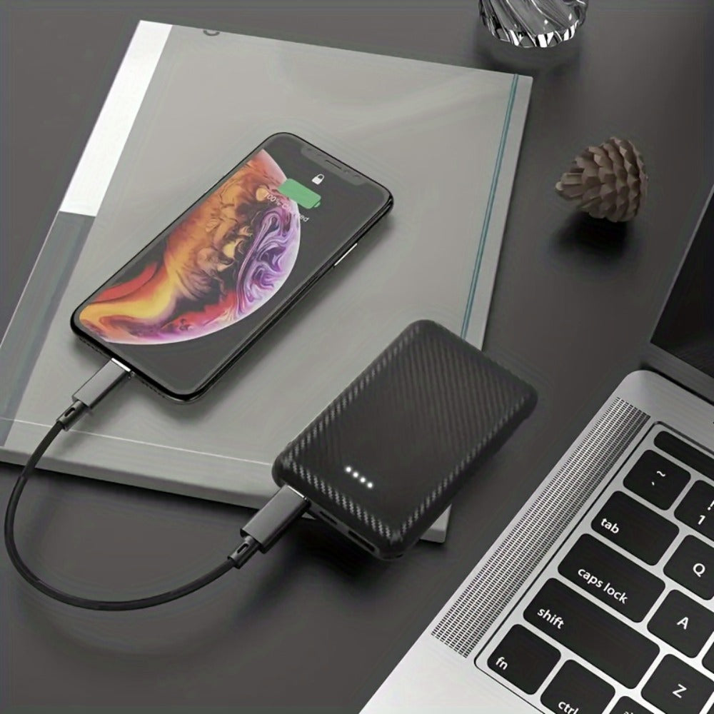 Power Bank 20000mAh 5V/3A for Heated Clothing with Dual USB Output and USB-C/Micro Input for Winter Wear