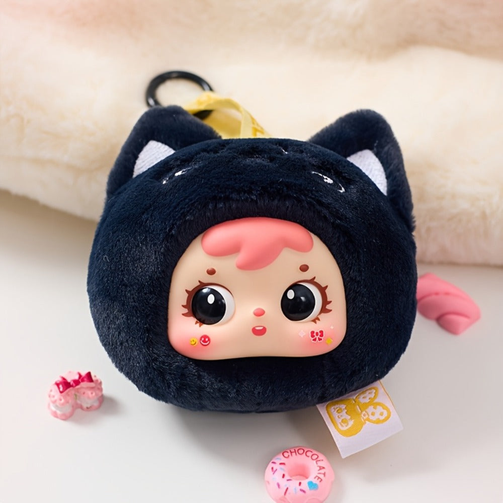 Cute Plush Animal Doll with Big Eyes – Samuel Small Animal Series Stuffed Furry Toy Random Style Soft Huggable Home Decor Desk Ornament Gift for Kids Teens Adults Birthday Valentine Easter Christmas