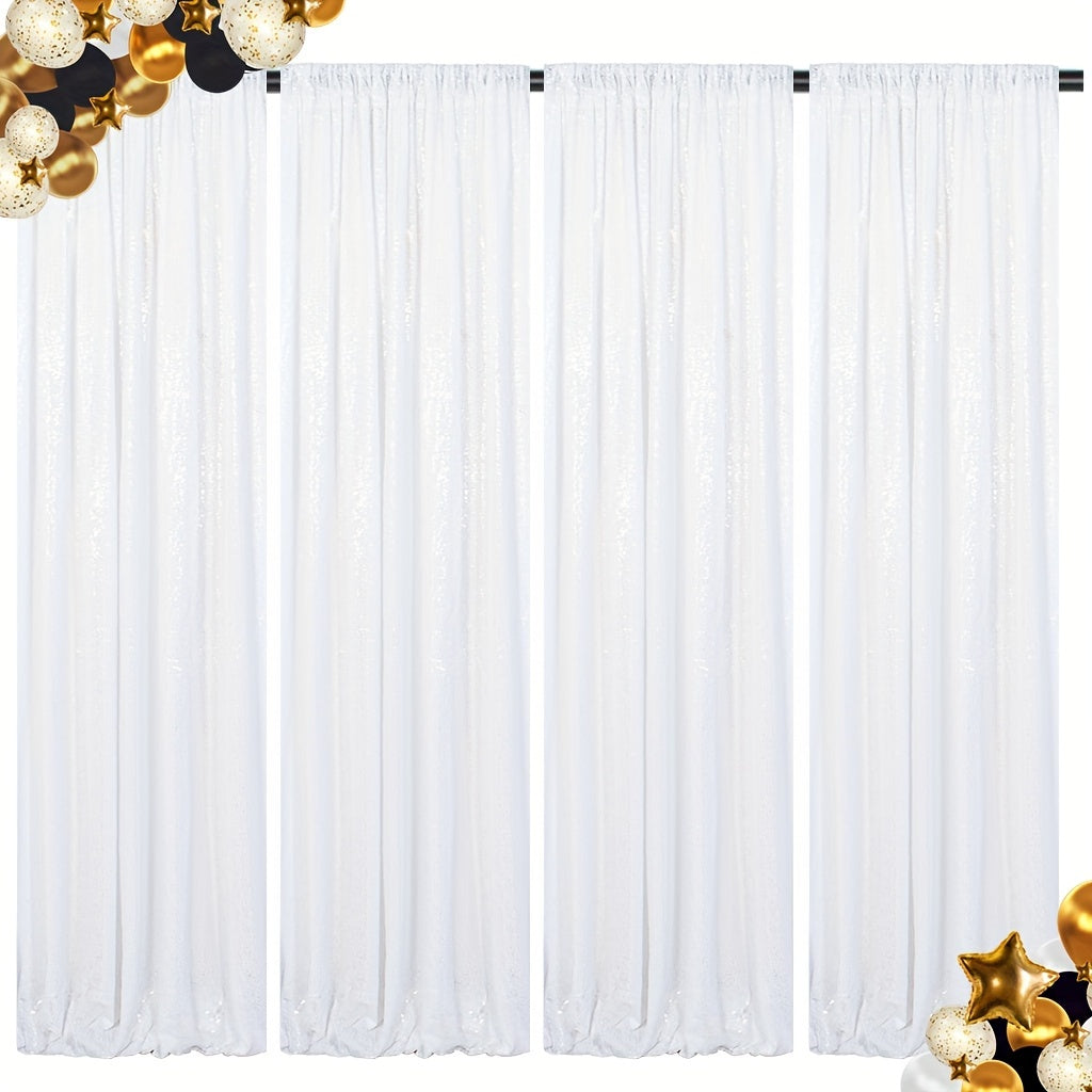 Sequin Backdrop Curtains 2FTx8FT Glitter Photography Background Panels for Party Wedding Birthday for an Everyday Personal Care Routine