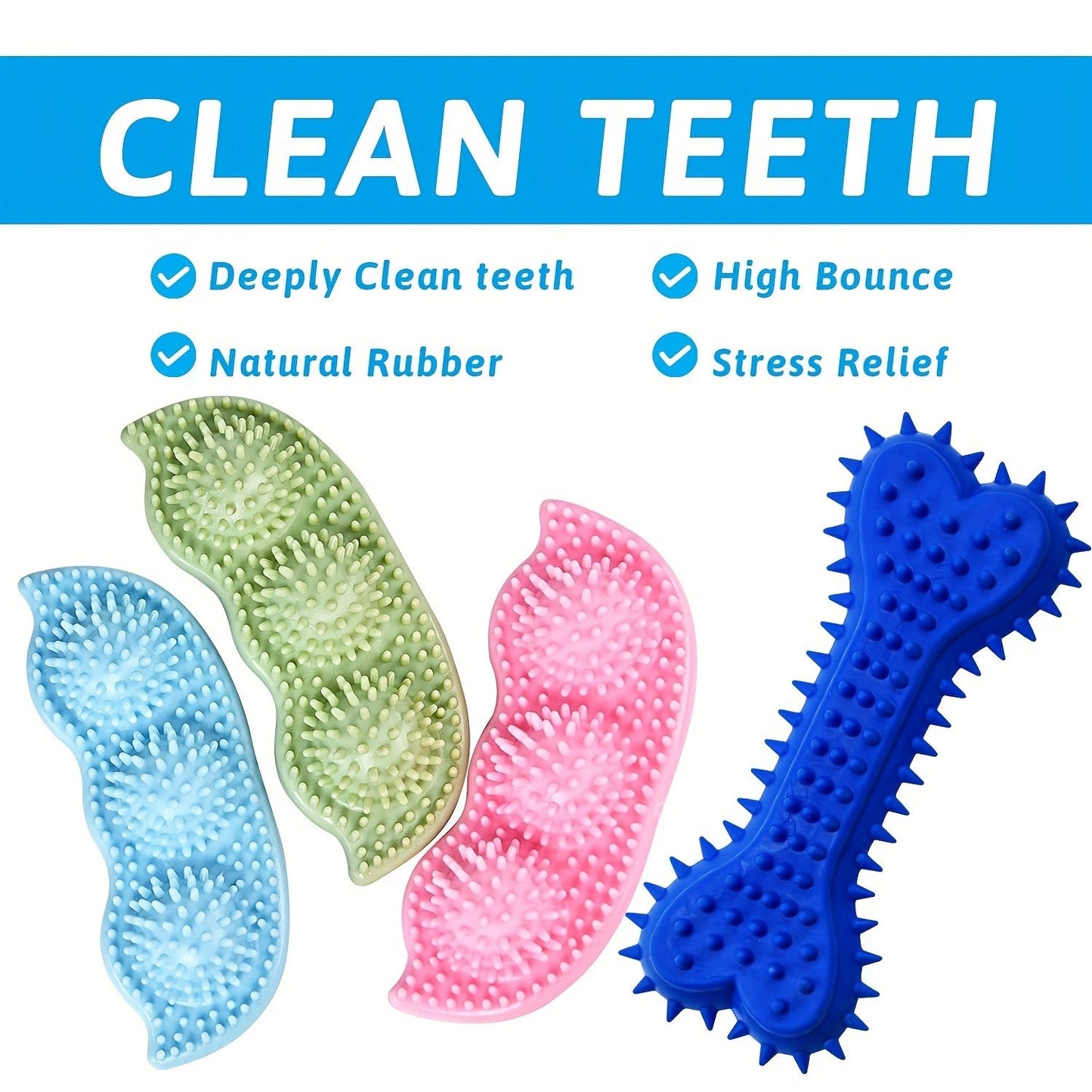 Puppy Chew Toys 16-Pack – Teething Bundle for Small Dogs & Aggressive Chewers with Squeaky Toys & IQ Treat Ball