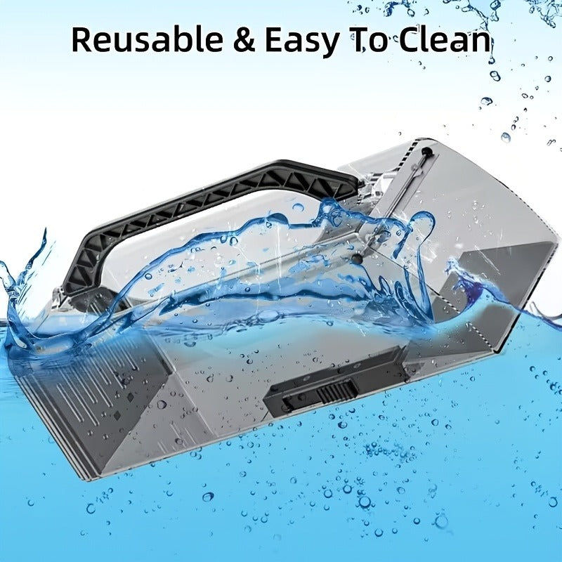 Humane Mouse Trap Live Catch - Fully Automatic Transparent Continuous Capture No-Kill Rodent Trap for Indoor Home, Kitchen, Garage & Outdoor Use