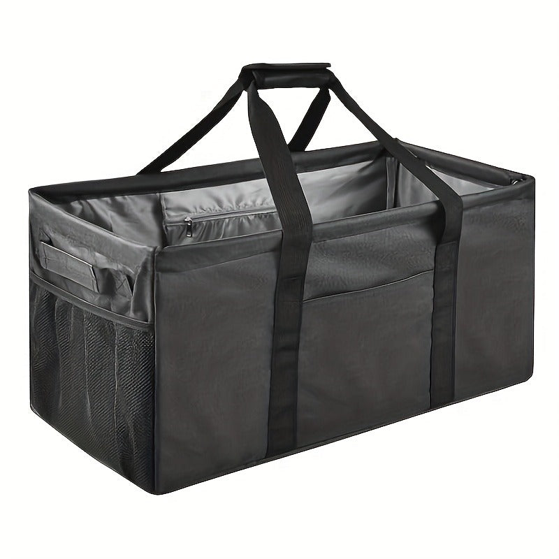 Canvas Tote Bag Oversized for Women with Multiple Pockets Foldable Reusable Grocery Shopping Bag Large Capacity for Beach Picnic Pool Storage Travel