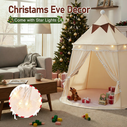 Pop-Up Dome Pet Tent in Three Colors with Basic or Mat, Star Lights and Flag Accessory Options