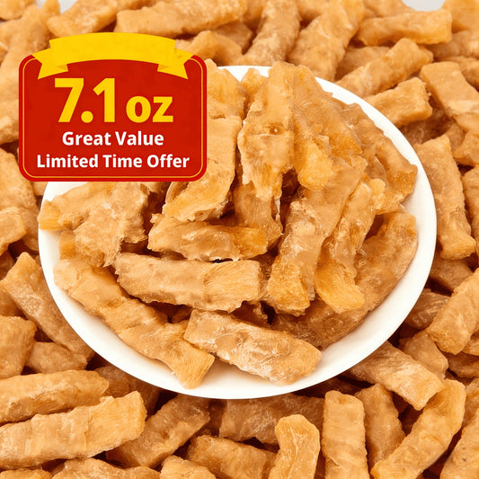 Dog Treats Chicken or Duck Wrapped Sweet Potato Pieces in 150g, 200g and Two-Pack Options for Dog Reward Use