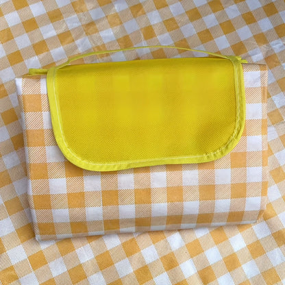 Picnic Blanket Large Outdoor Beach Blanket Waterproof Portable Camping Travel Mat for Family Park Lawn Barbecue Indoor Outdoor Use
