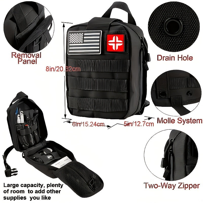 242-Piece Survival Kit – Outdoor Emergency First Aid Set