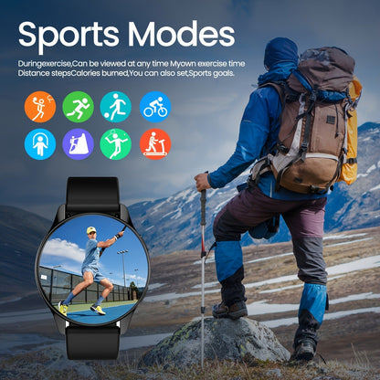 Smartwatch – Sports 1.52" Full Touch Screen, Call & Activity Tracker, Source-Listed Color Options & Everyday Wear Design