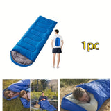 One sleeping bag
