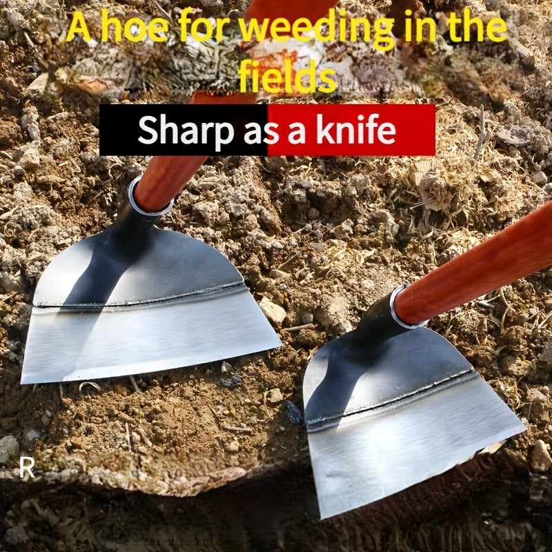 Weeding Tool Manual Carbon Steel Sharp Blade Root Removal Portable Hand Weeder for Garden Farm Lawn Vegetable Patch Spray-Coated Durable