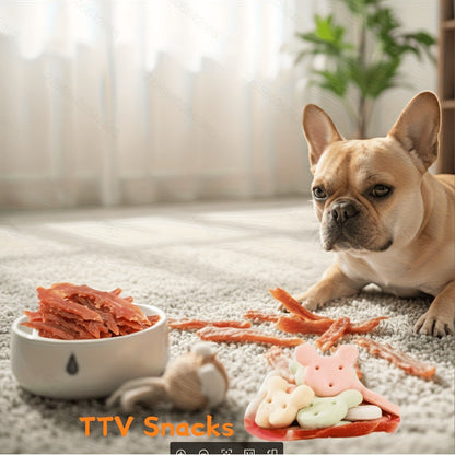 Dog Treats Chicken and Duck Jerky Chews in 200g or 400g Package Options for Reward Use for Dog Reward Use