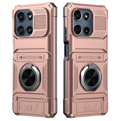 Magnetic Metal Kickstand Moto G 5G 2025 2026 Case Shockproof Drop Protection Slim Protective Phone Cover for Motorola Moto G 5G 2025 Moto G 5G 2026 Moto G Play 2026 6.7 Inch – Hands-Free Stand