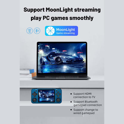 Handheld Game Console Anbernic RG353M with 3.5-Inch IPS OCA Full-Lamination, 640x480, Multi-Touch, 16GB+64GB Options, 3500mAh Battery