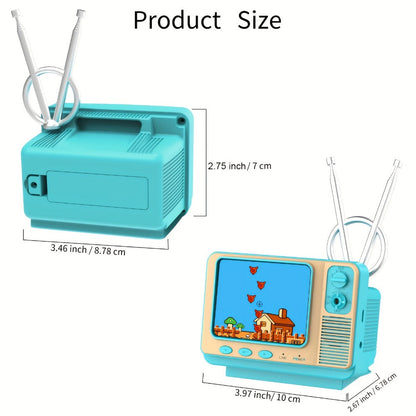 2-Player Retro Game Console with 3.0" Screen & AV TV Output – Portable Handheld Gaming System for Kids & Adults, Classic Video Game Player, Best Family Gift for Birthday & Holiday