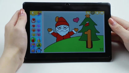 Android Tablet 7-Inch with Android 14, 32GB Internal Storage, Quad-Core CPU and Protective Case Choices