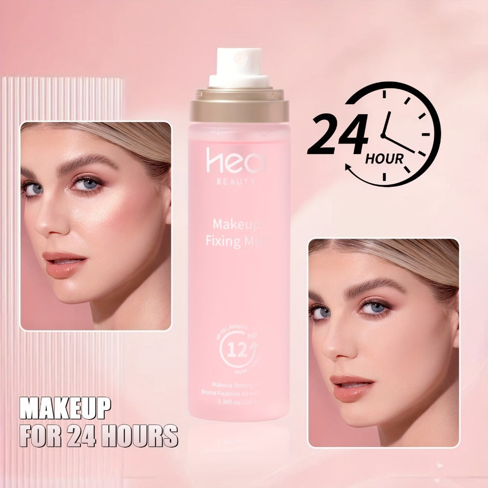 Three-in-One Makeup Setting Spray for Priming, Hydrating and Setting an Everyday Makeup Look