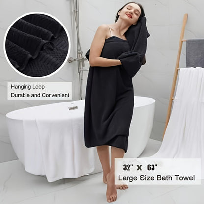 Towel Set 16 Piece 300GSM Coral Fleece Bath Towels and Washcloths in 11 Solid Colors for Home and Guest Use
