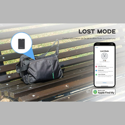 Apple Find My Wallet Tracker Card – Ultra-Thin Rechargeable Bluetooth Tracker | 105dB Alert, Wireless Qi Charging, Left-Behind Alerts & Siri Support