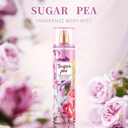Floral and Fruit Body Mist Spray, 8 fl oz / 236ml in Fourteen Exact Scent Options for External Body Use