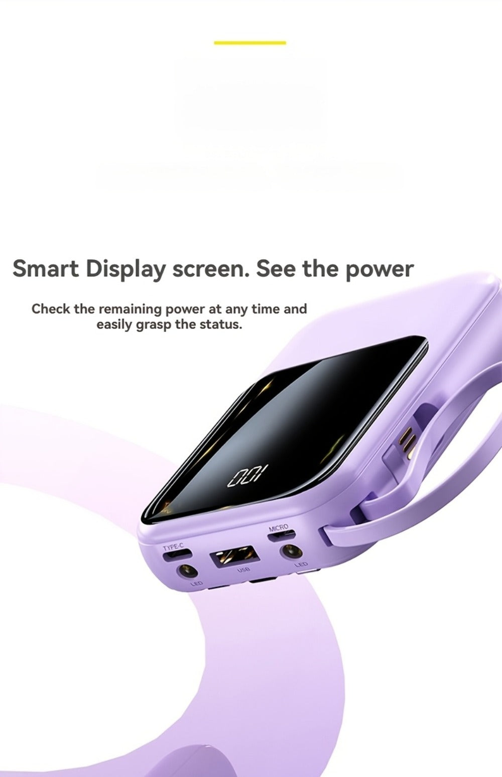 21000mAh Mini Power Bank 22.5W Fast Charging Ultra-Thin LED Display Compact External Battery Pack for iPhone Android Samsung – Slim Portable Charger Holiday Gift