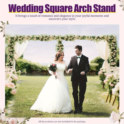 20x10 Ft Heavy Duty Backdrop Stand Pipe Kit with Weighted Stainless Steel Bases, 15-Pole Curtain Frame Drape Kit for Wedding Ceremony Party Photography Studio Trade Show Stage Event Backdrop