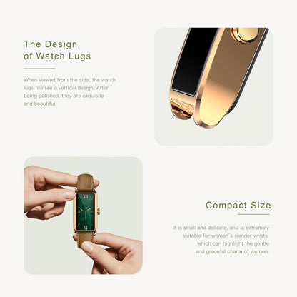Smartwatch for Women with 1.13-Inch AMOLED Display, Cycle Tracking and Six Color Options with Model-Specific Color and Band Options