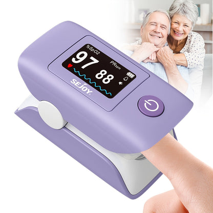 Blood Pressure Monitor by SEJOY, Wrist LCD Device with Included Strap and Battery Color Options