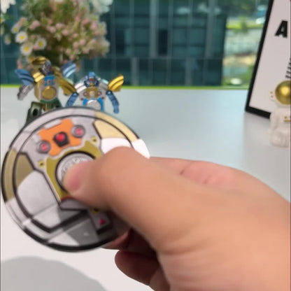 Fidget Spinner, Deformation Robot Fingertip Gyro, Creative Finger Gyroscope Toy for Kids & Adults