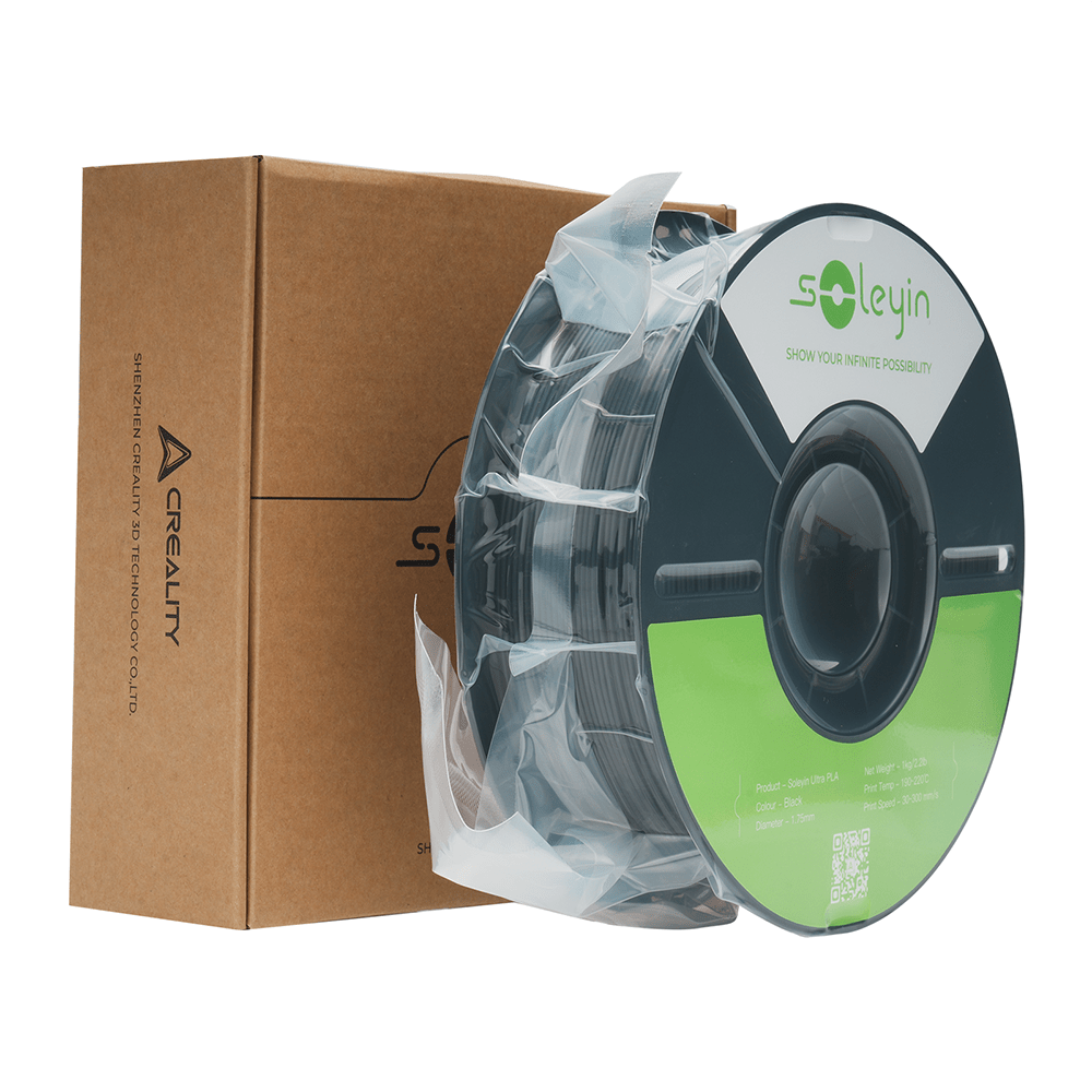 3D Printer Filament Soeyin PLA 1.75mm 1kg Open-Rim Spool in Almond Purple, Strawberry Milk or Grey