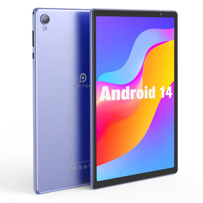 Android Tablet 10.1-Inch with Android 14, 4GB Total Memory, 32GB Internal Storage and 6000mAh Battery