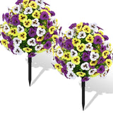 22in 2Pack Pansy