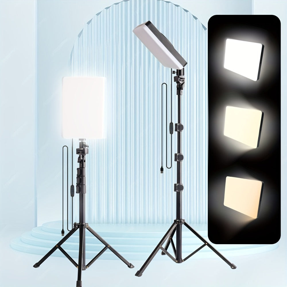LED Ring Light 10 Inch with Stand Dimmable Fill Light for Vlogging Photography Makeup Selfie Live Streaming Video Conferencing Photo Studio Speedlight
