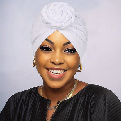 Five-Piece Braided Turban Headband Assortment in the Protected Mixed-Color Checkout Set for Styling
