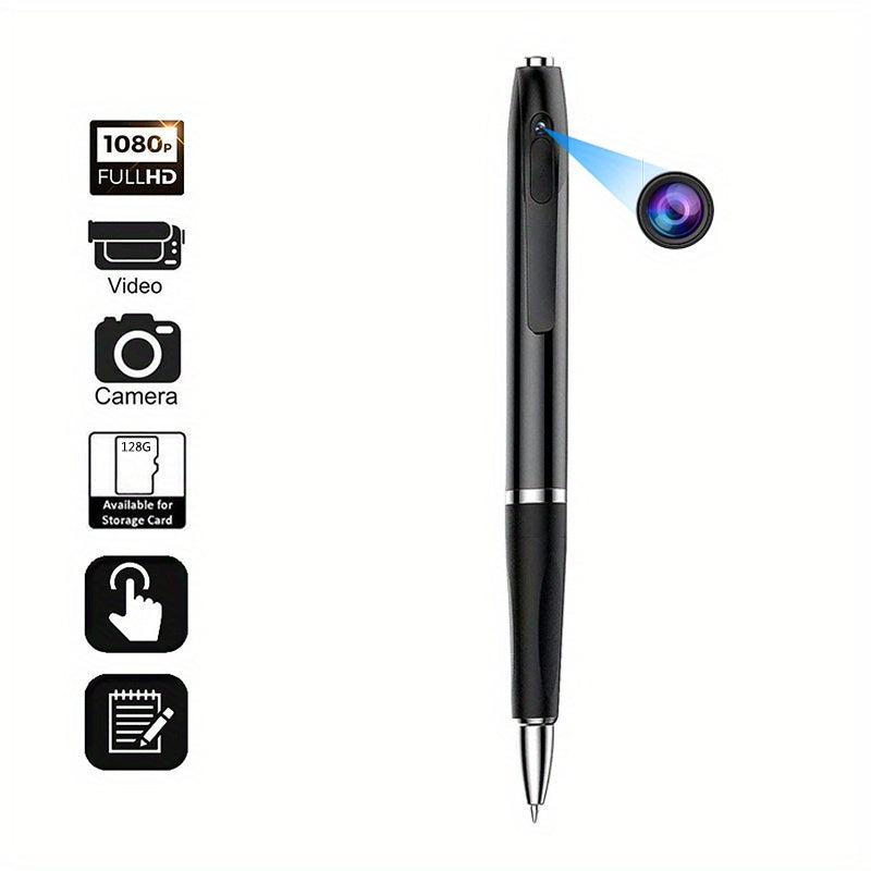 Security Camera Mini 1080P Body Recorder with Night Vision, 250-Hour Standby and Optional 64GB Card
