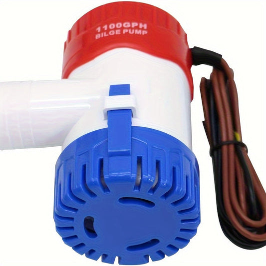 Bilge Pump 1100GPH Electric Submersible 12V Marine Boat Yacht Water Pump