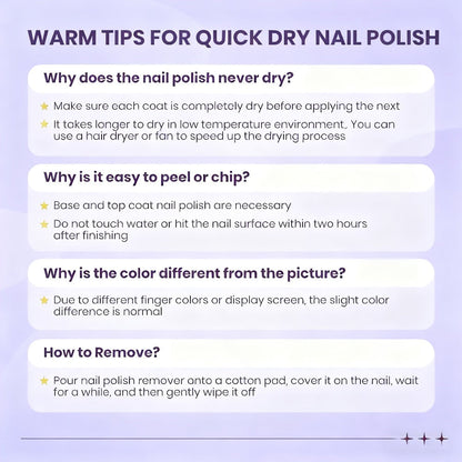 Gel Nail Polish – Grey Blue 0.35oz No Lamp Required Peelable Easy Removal Quick Drying Long-Lasting High Shine DIY Nail Art Salon…